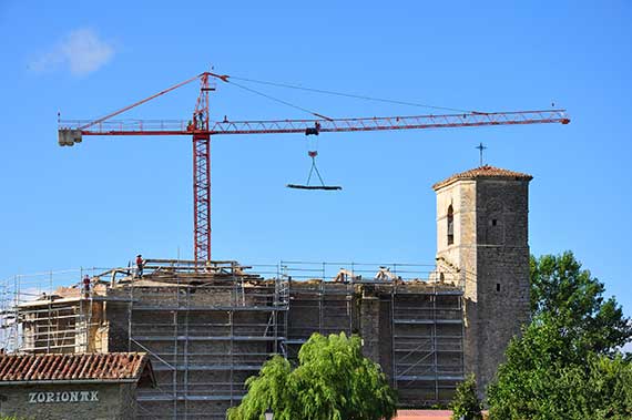 Restauración de la Iglesia de San Miguel de Antezana