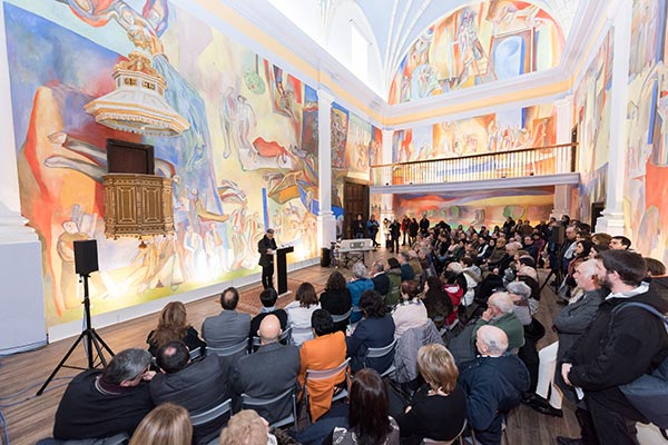 Actividad cultura en la Iglesia de San Miguel de Antenza de Foronda